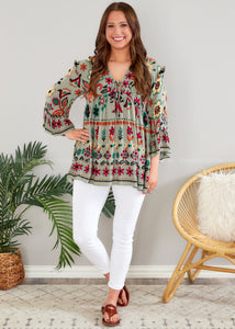 In The Gardens Top - REG Only - FINAL SALE