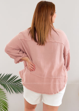 Tish Top - Blush  - FINAL SALE