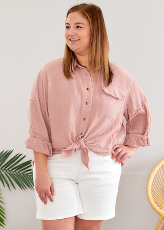 Tish Top - Blush  - FINAL SALE