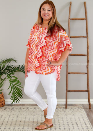 Coral Reef Top - FINAL SALE