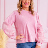 Done With Confidence Top - Bubblegum REG ONLY* LAST ONES FINAL SALE *