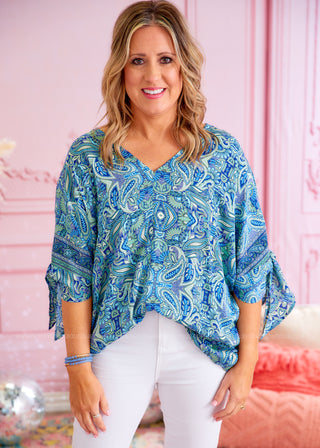 Long-Term Love Top - Blue - LAST ONE FINAL SALE