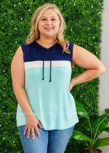 Load image into Gallery viewer, Roger That Hooded Tank - MINT  - FINAL SALE  -- WS23
