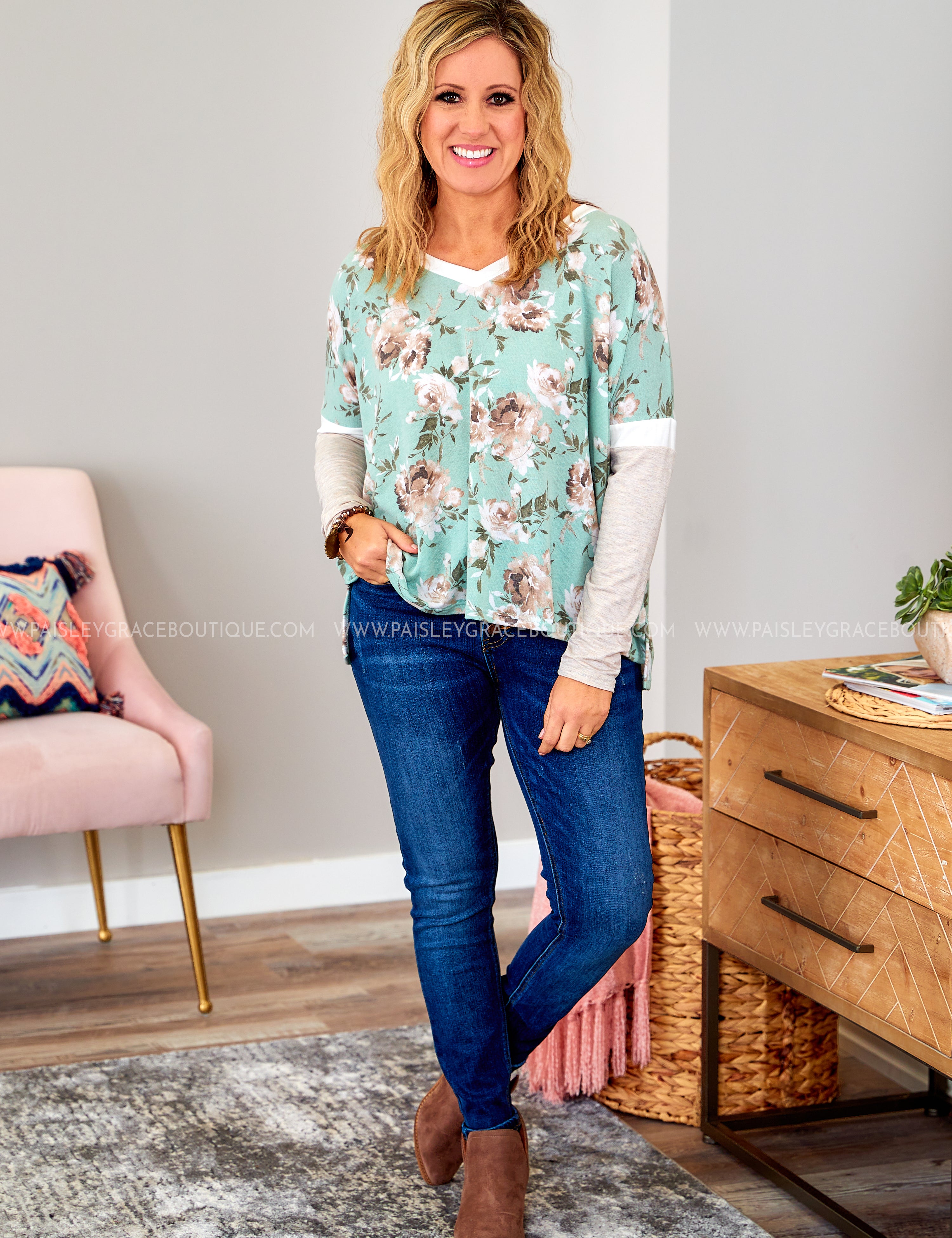 Mint For You Top  - LAST ONES FINAL SALE