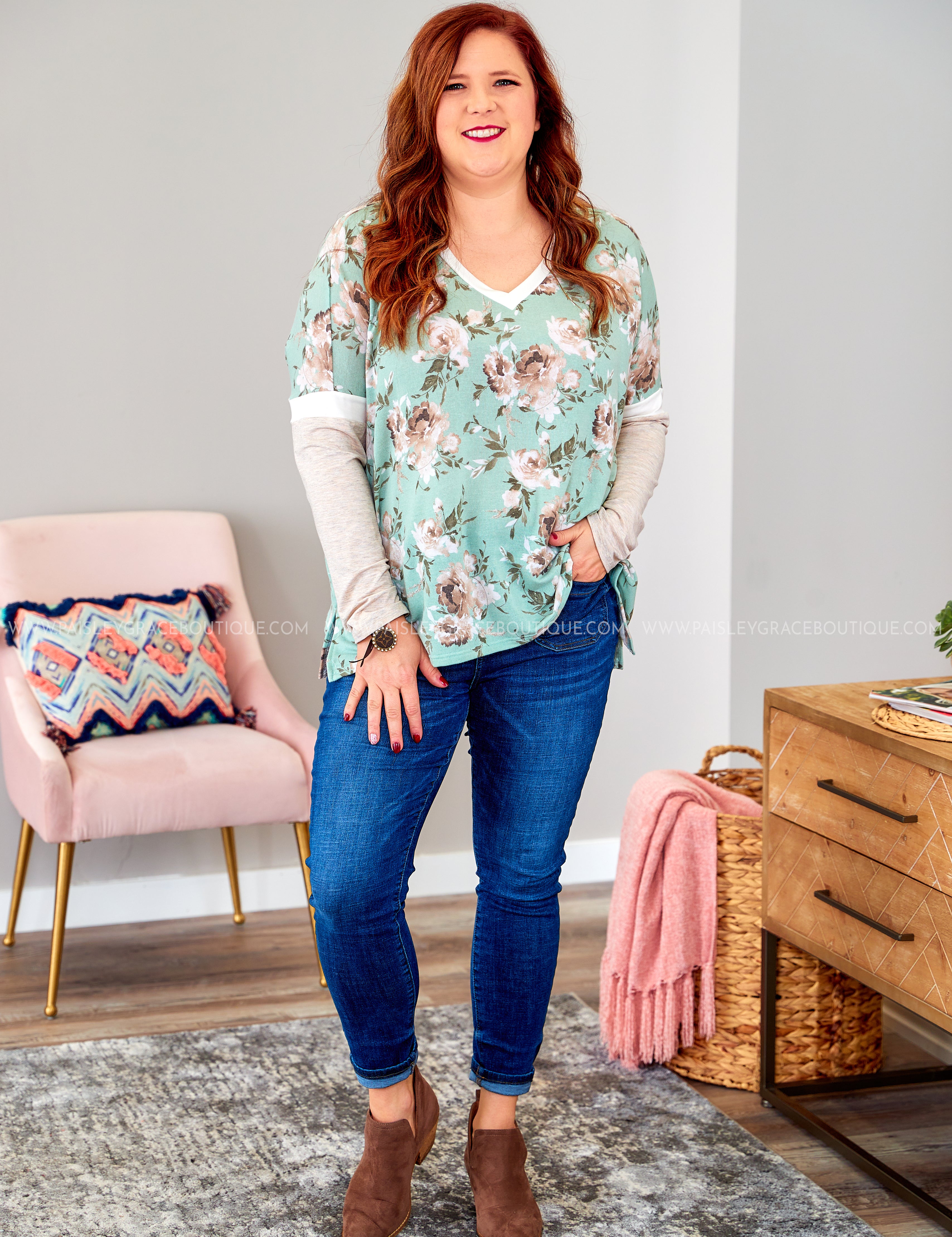 Mint For You Top  - LAST ONES FINAL SALE