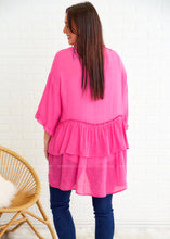 Load image into Gallery viewer, Lost in Paradise Cardigan - Pink - FINAL SALE
