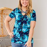 Midnight Garden Top* LAST ONES FINAL SALE *