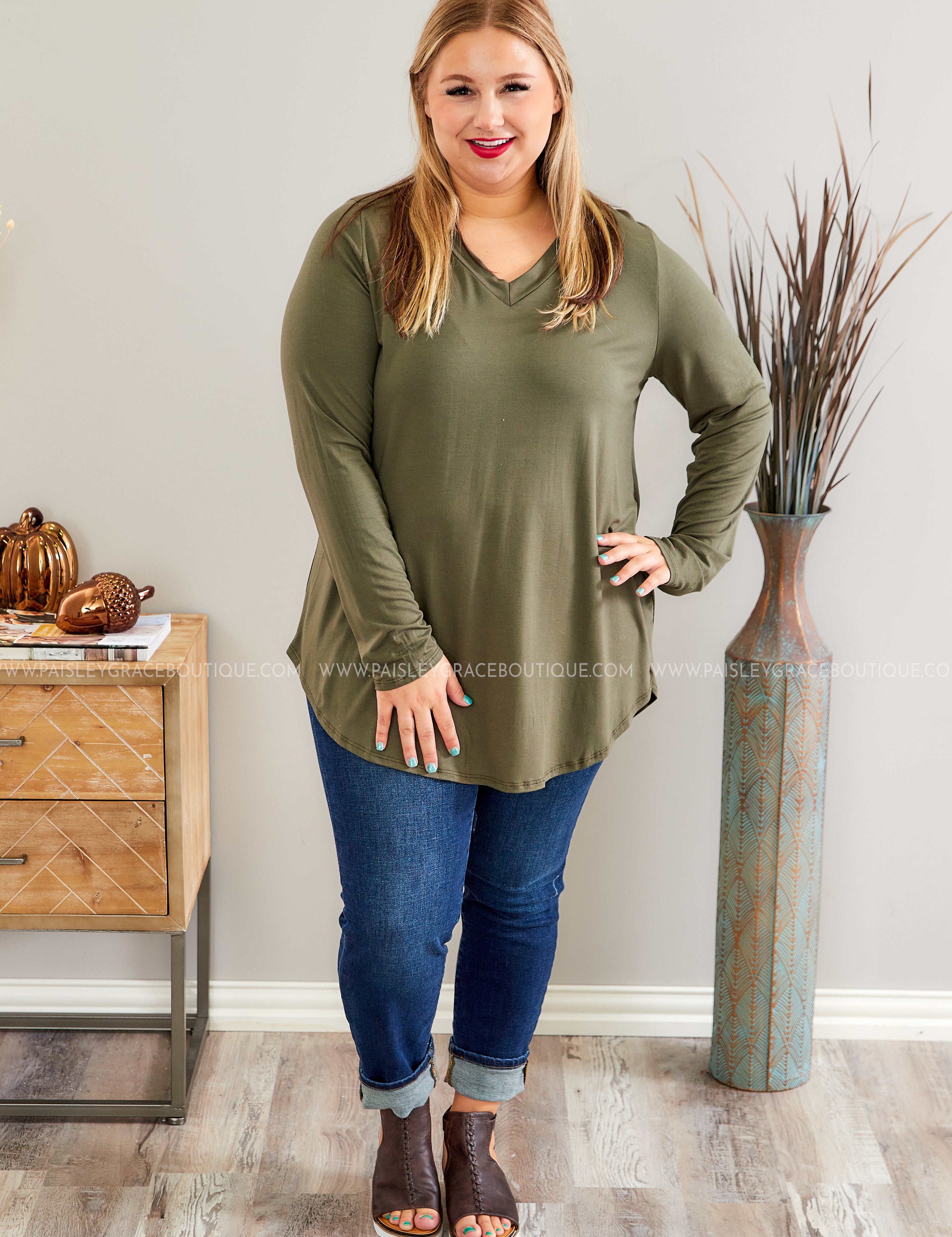 Home Stretch Top - 3 Colors* LAST ONES FINAL SALE *