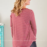 Mackenzie Top- CRIMSON* LAST ONES FINAL SALE *