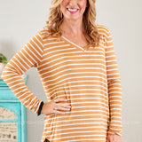 Mackenzie Top- MUSTARD* LAST ONES FINAL SALE *