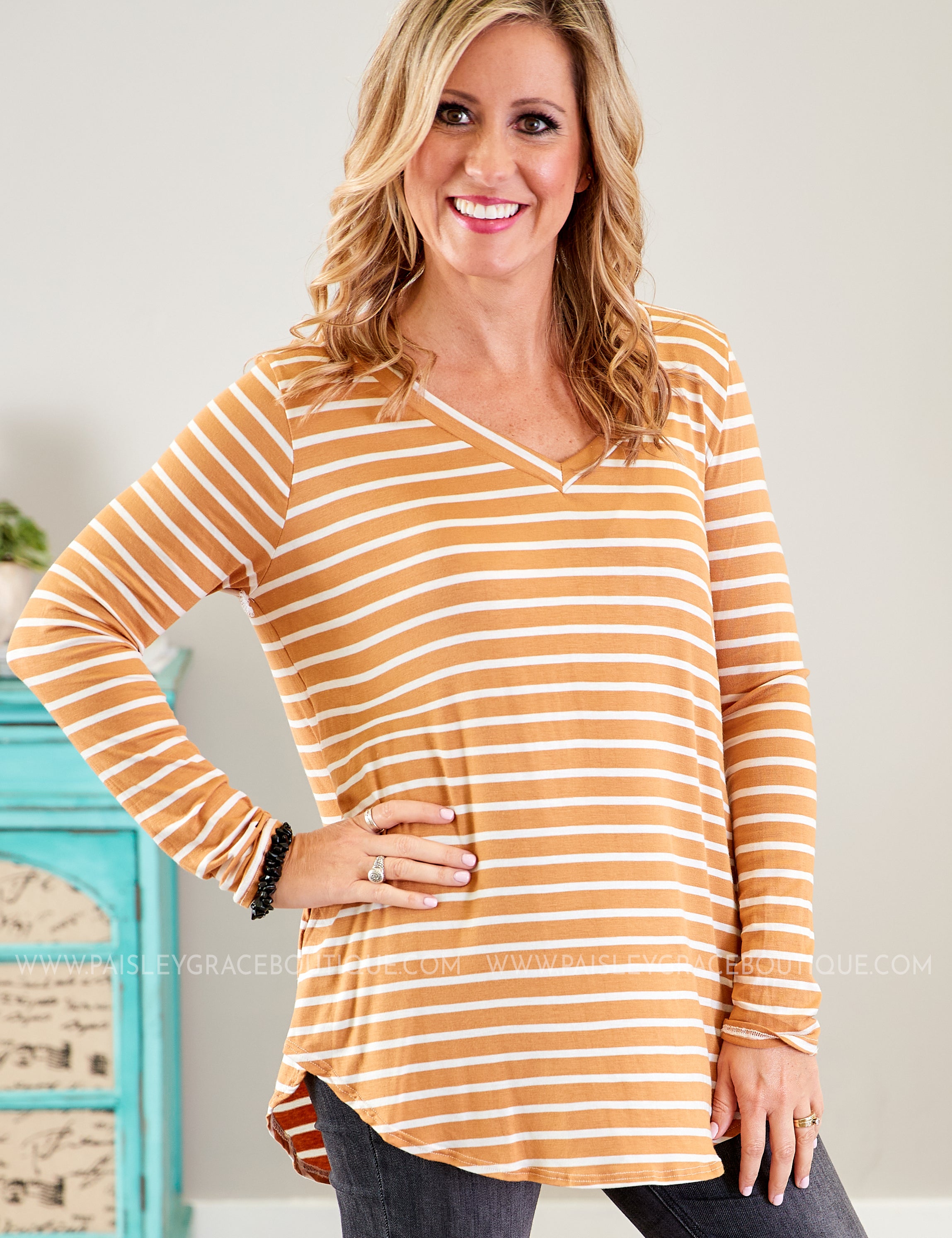 Mackenzie Top- MUSTARD* LAST ONES FINAL SALE *