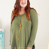 Mackenzie Top- OLIVE* LAST ONES FINAL SALE *