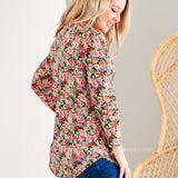 Floral Maze Top - LAST ONES FINAL SALE