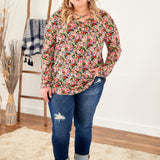 Floral Maze Top - LAST ONES FINAL SALE