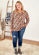 Load image into Gallery viewer, Floral Maze Top - LAST ONES FINAL SALE
