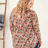 Floral Maze Top - LAST ONES FINAL SALE