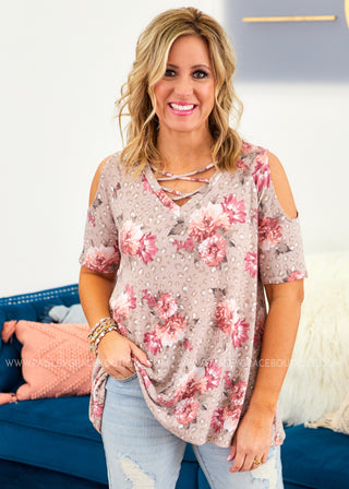 Romantic Twist Top - LAST ONE FINAL SALE