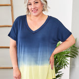 Rising Sun Tee - Blue* LAST ONES FINAL SALE *