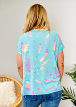Load image into Gallery viewer, Skies are Blue Top  - FINAL SALE CLEARANCE
