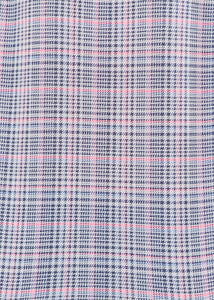 Grey & Pink Hounds tooth Plaid - LAST ONES FINAL SALE