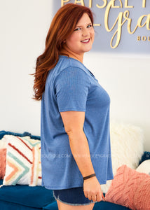 Personal Best Top - BLUE - FINAL SALE CLEARANCE
