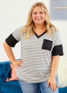 Imagine That Top - BLACK  - FINAL SALE CLEARANCE