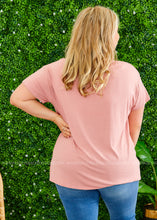 Load image into Gallery viewer, Pleasant Surprise Tee - MAUVE  - FINAL SALE
