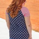 Oh My Stars Top - Navy* LAST ONES FINAL SALE *