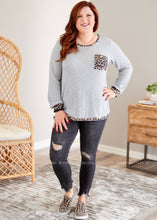 Load image into Gallery viewer, In the Grey Top  - FINAL SALE
