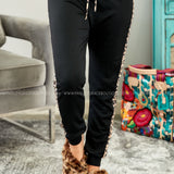 Lounging Around- BOTTOMS- BLACK* LAST ONES FINAL SALE *
