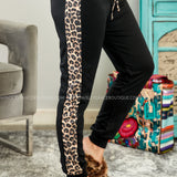 Lounging Around- BOTTOMS- BLACK* LAST ONES FINAL SALE *