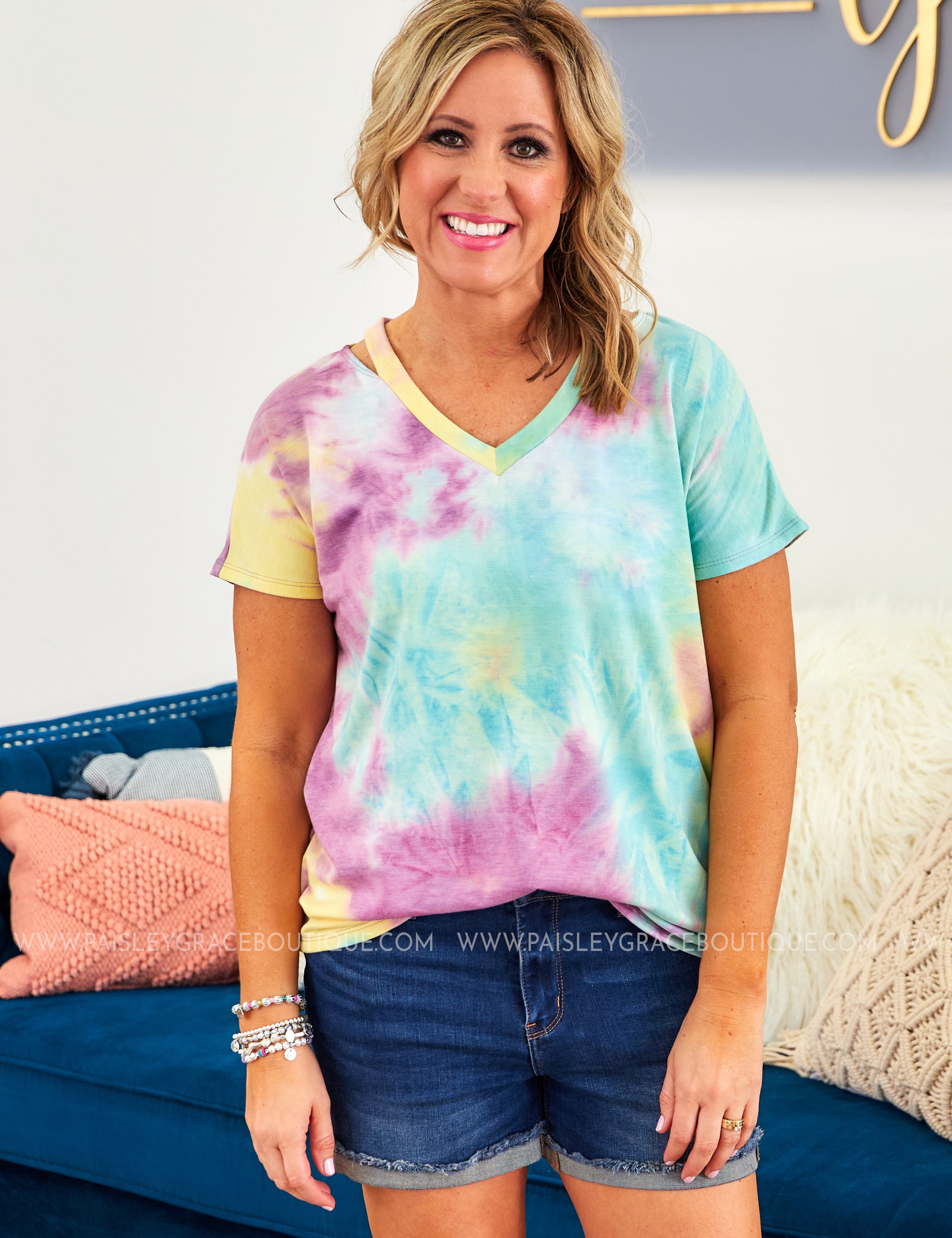 Let's Be Happy Top* LAST ONES FINAL SALE *