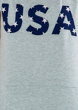 USA Hooded Tank - LAST ONES FINAL SALE