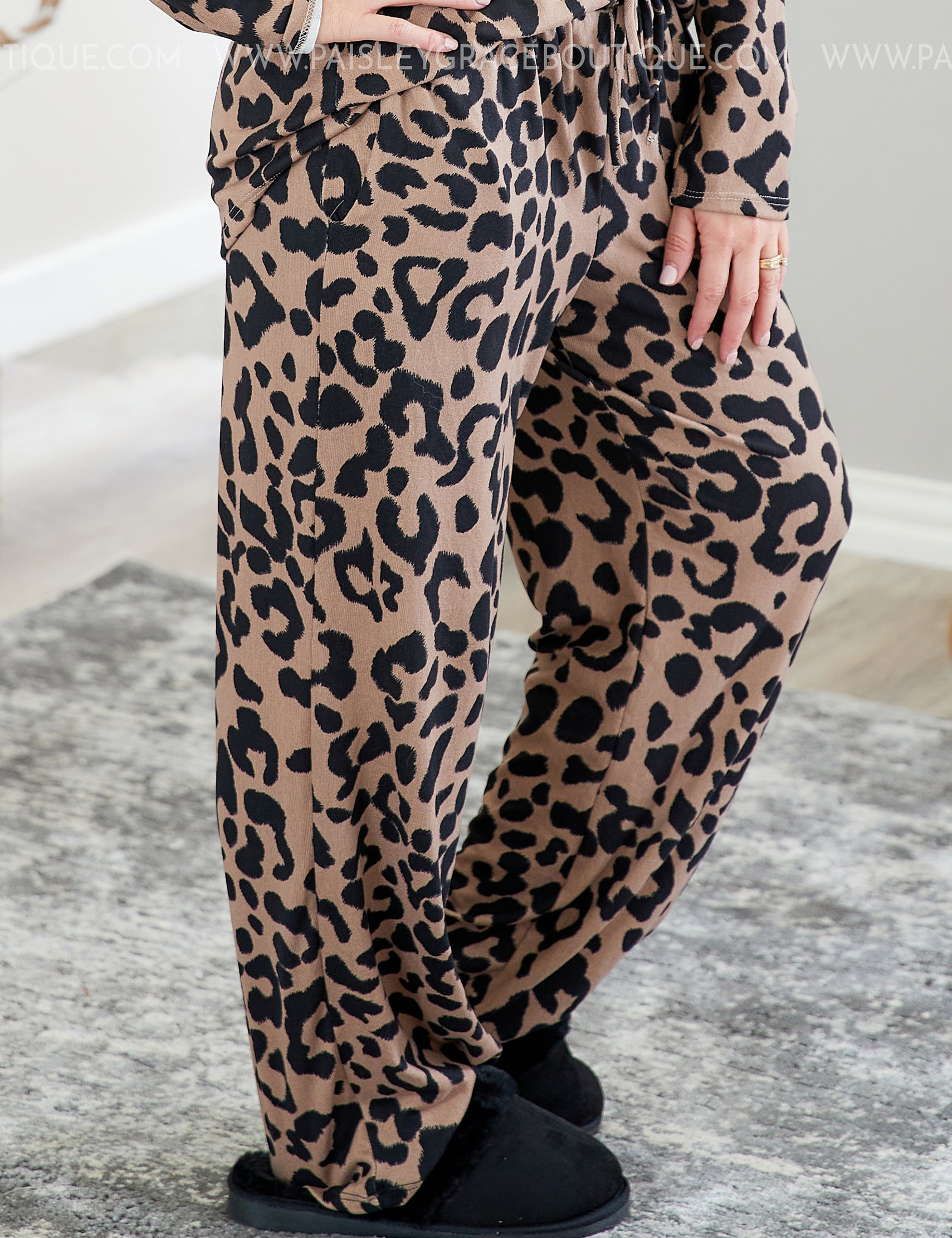 Latte Kisses Lounge- BOTTOMS - LAST ONES FINAL SALE
