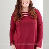 Santa Fe Bound- BURGUNDY  - LAST ONES FINAL SALE