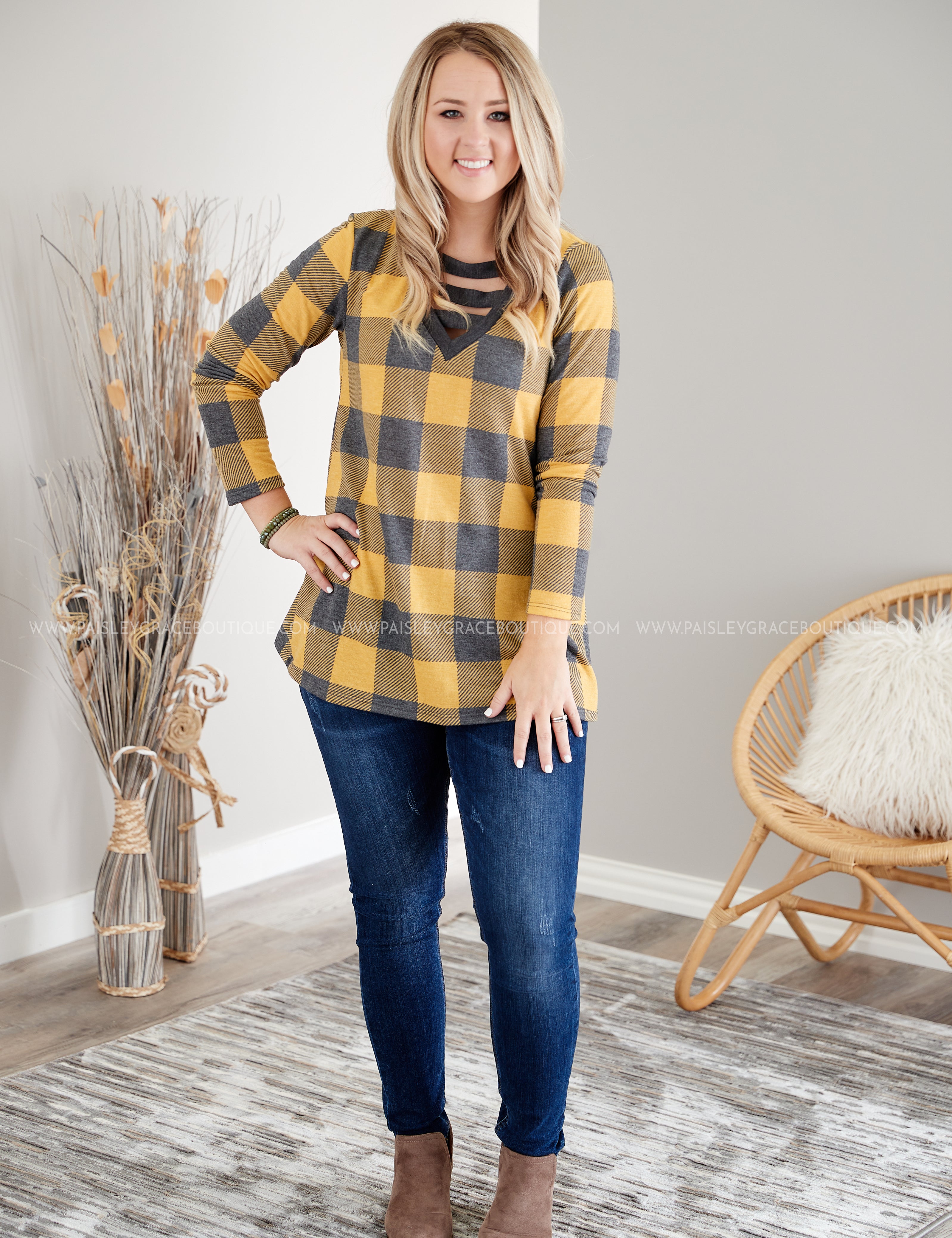 Modern Chic Top- LAST ONES FINAL SALE