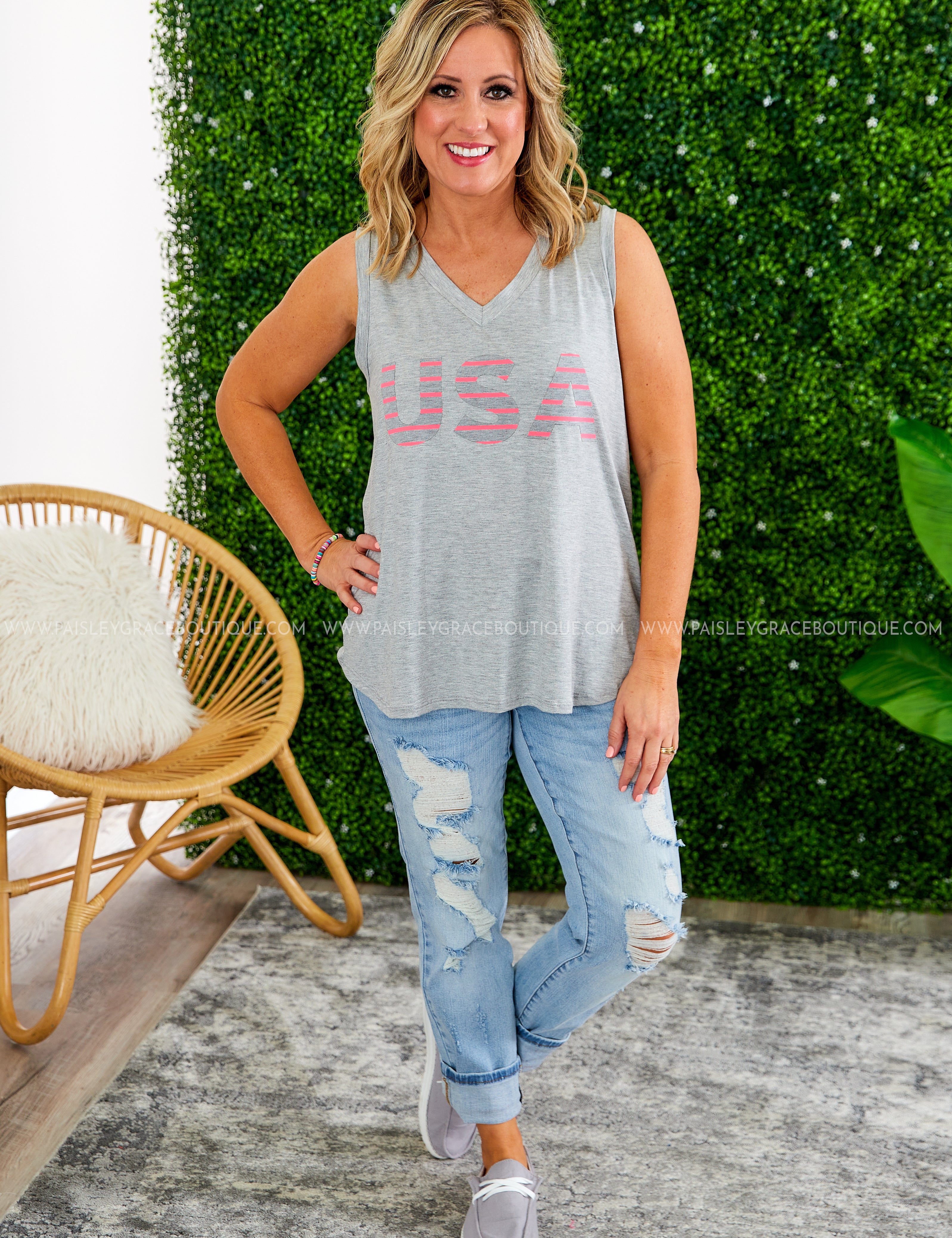 It's Your Time USA Tank* FINAL SALE *