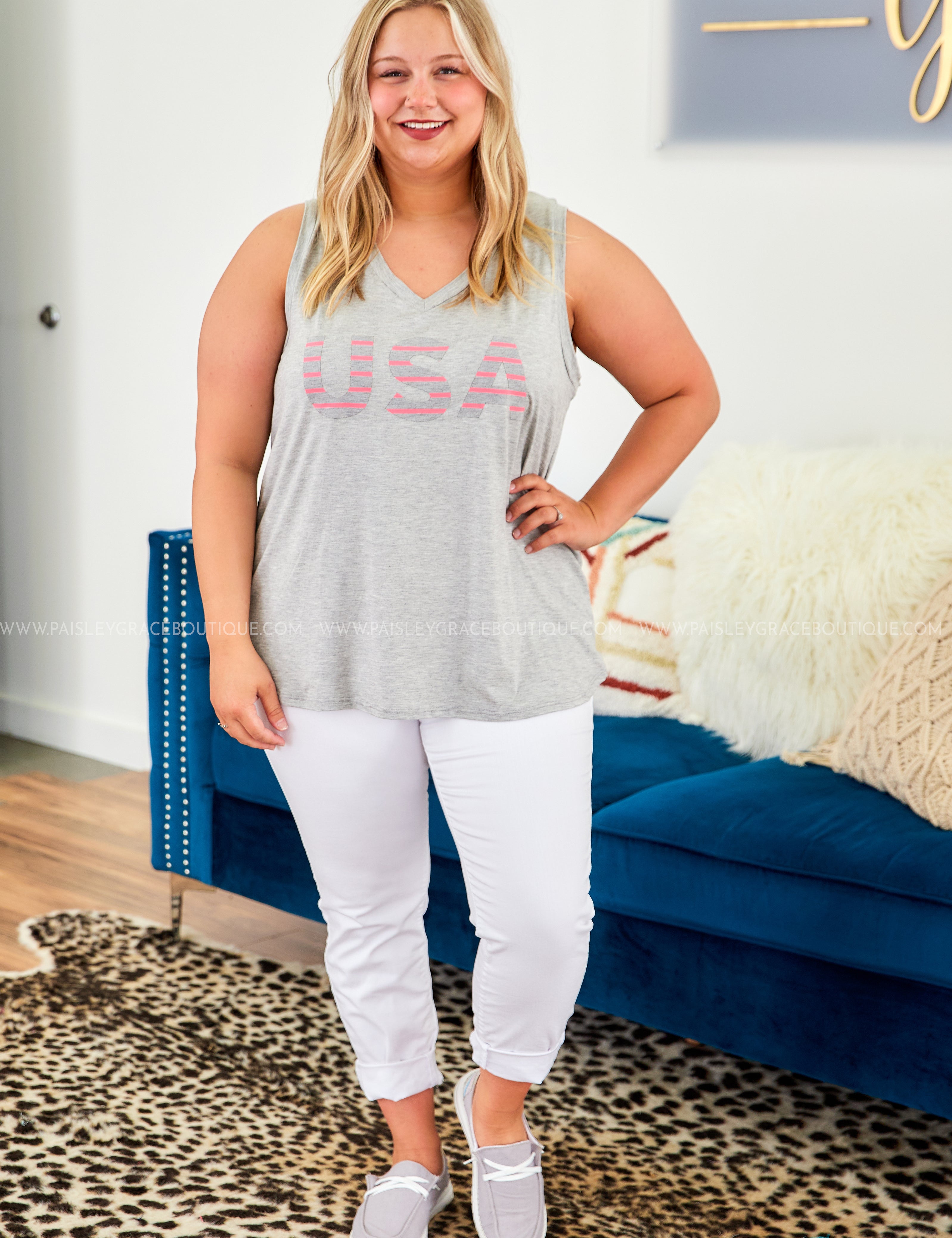 It's Your Time USA Tank* FINAL SALE *
