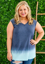 Load image into Gallery viewer, Get Together Tank - NAVY  - FINAL SALE  -- WS23
