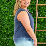 Get Together Tank - NAVY* LAST ONES FINAL SALE * -- WS23