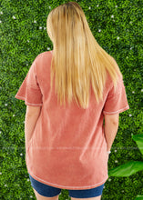 Load image into Gallery viewer, In Real Time Top - RUST - LAST ONE FINAL SALE CLEARANCE
