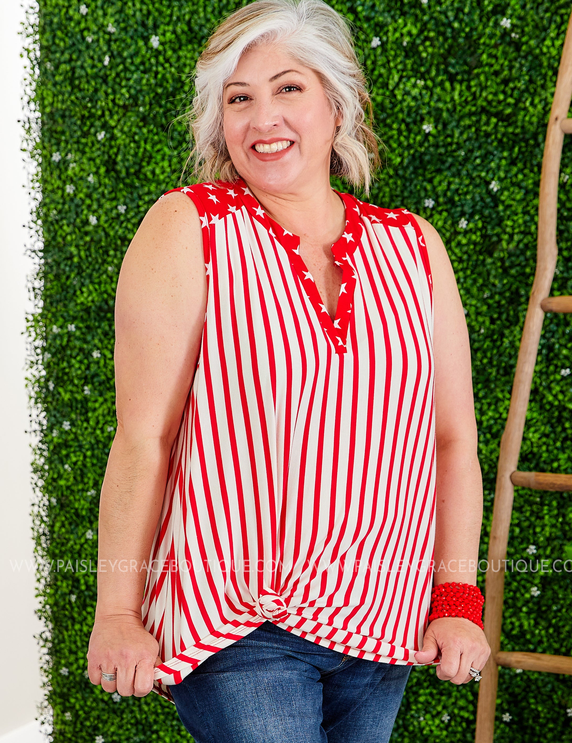 All the Stars Tank - RED* LAST ONES FINAL SALE *