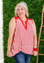Load image into Gallery viewer, All the Stars Tank - RED - FINAL SALE CLEARANCE
