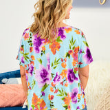 Baja Blooms Top* LAST ONES FINAL SALE *