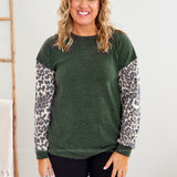 Figure You Out Top - Olive* LAST ONES FINAL SALE *