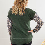 Figure You Out Top - Olive* LAST ONES FINAL SALE *