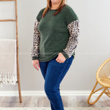 Figure You Out Top - Olive* LAST ONES FINAL SALE *