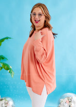 Load image into Gallery viewer, Surely Gorgeous Top - Coral - FINAL SALE
