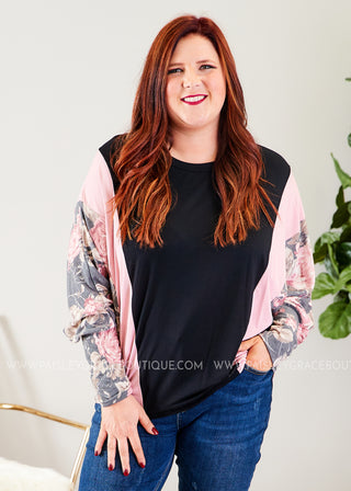 Rose' All Day Top  - LAST ONE FINAL SALE