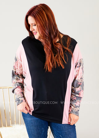 Rose' All Day Top  - LAST ONE FINAL SALE